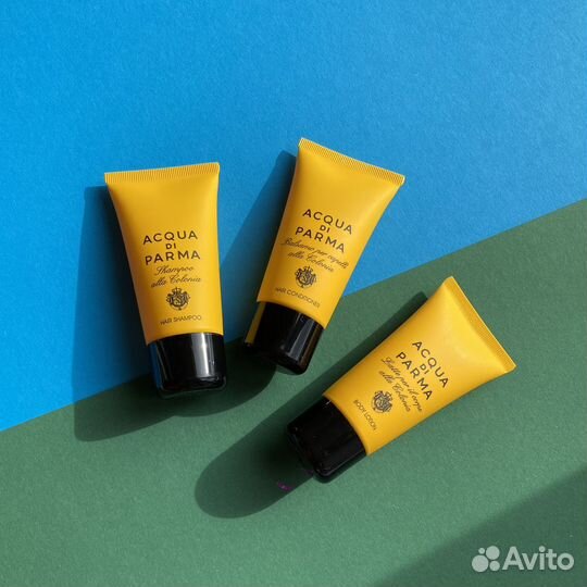 Acqua di Parma Colonia Шампунь+Лосьон+Кон. по 40мл