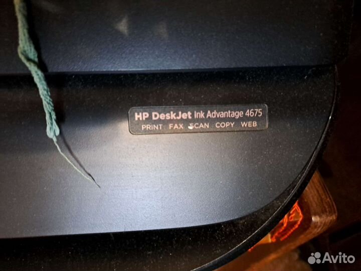Принтер hp deskjet ink advantage 4675