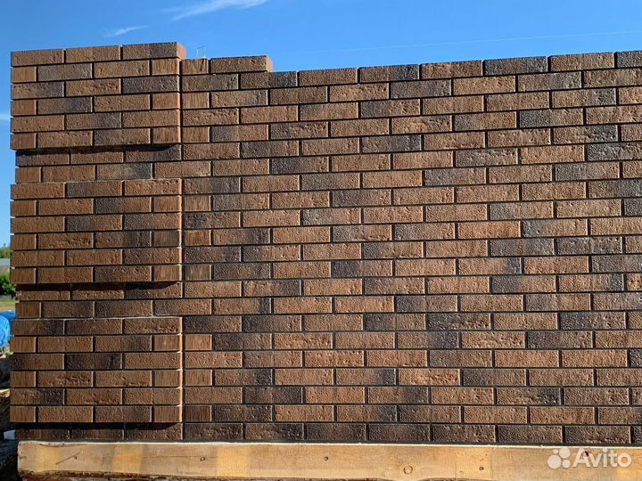 Кирпич лицевой «под старину» Блюз