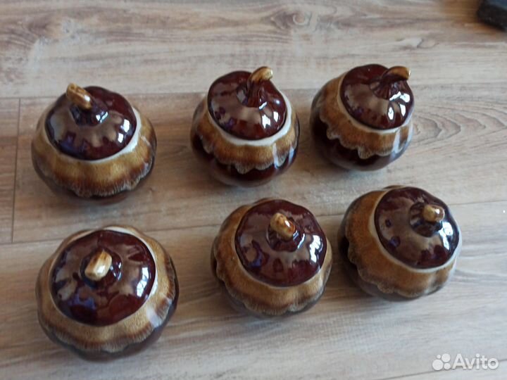 Горшки для запекания. Глиняные