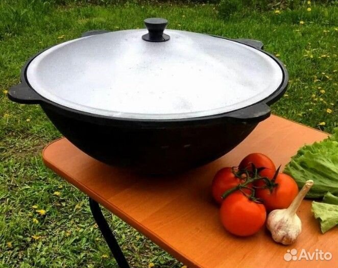 Казан чугунный