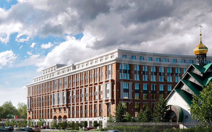 4-к. квартира, 127,3 м², 6/9 эт.