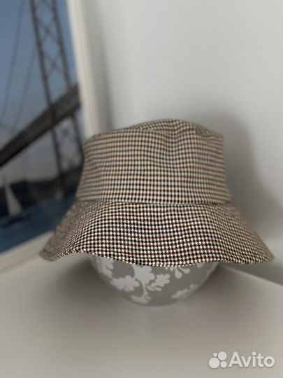 Befree Шляпа женская панама головной убор в клетку