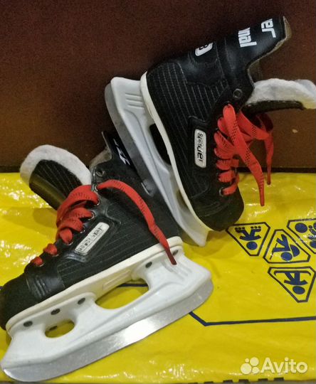 Коньки хоккейные Bauer National yth 10 euro 28