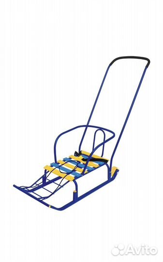 Санки Nika с колесиками