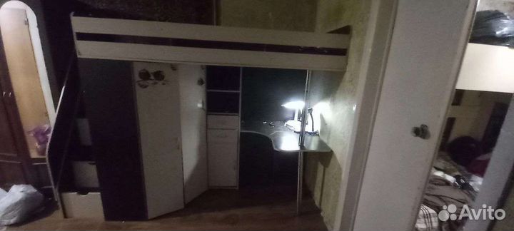 Детская кровать чердак