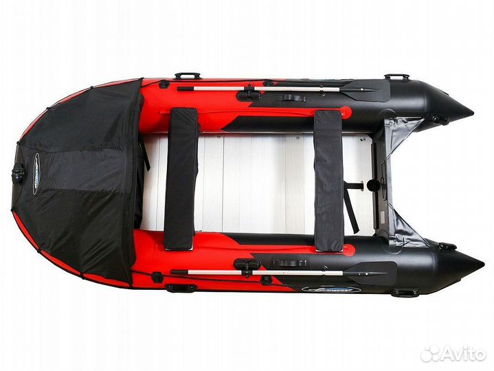 Надувная лодка gladiator D420AL красная