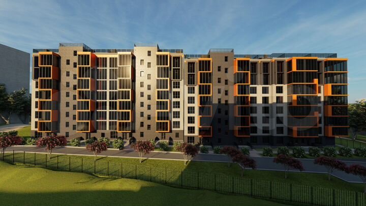 1-к. квартира, 45,5 м², 6/8 эт.