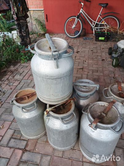 Фляги алюминиевые 40л