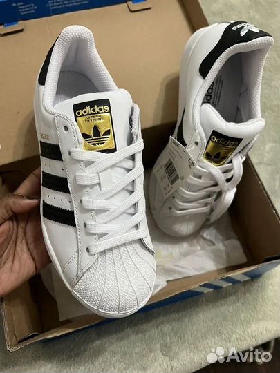 Adidas superstar белые оригинал