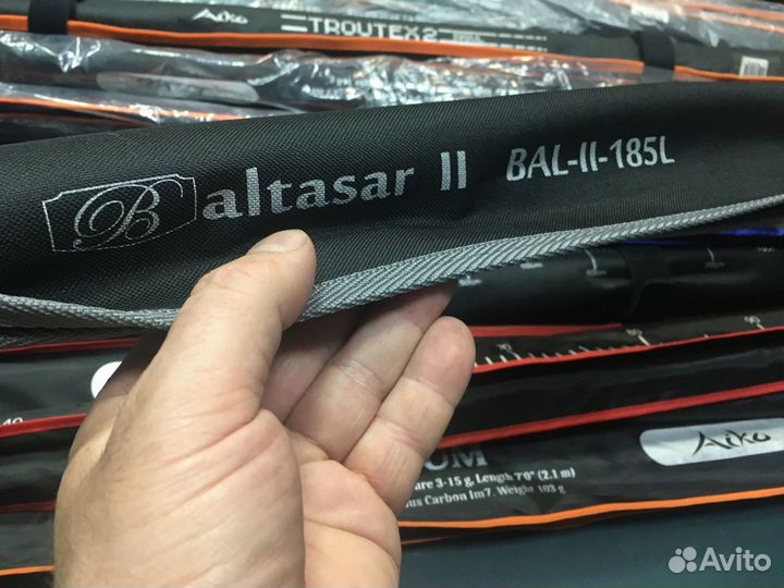 Спиннинги aiko butch, troutex, espada, izabella