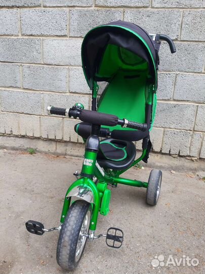 Детский велосипед с ручкой бу