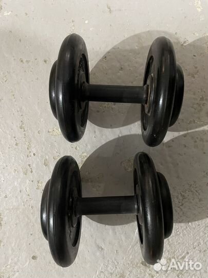 Гантели barbell 13,5 kg