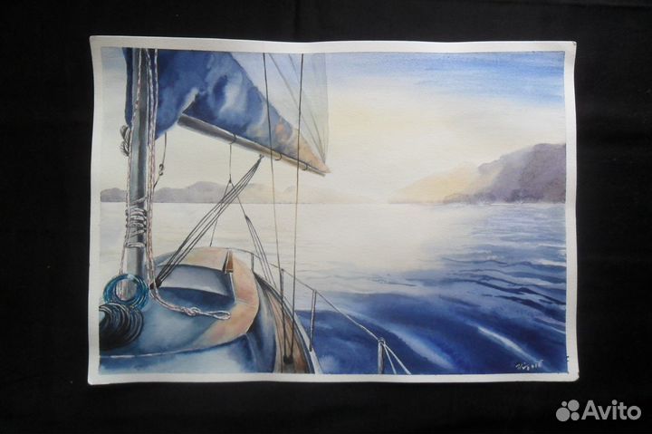 Автолитография 1971 года худож.Бродского В.Я. и др