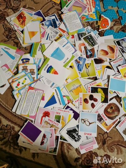 Развивающие карточки для детей