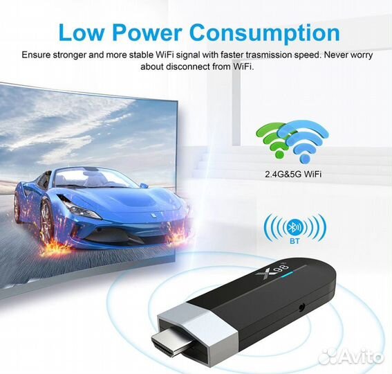 Тв стик X98 S500 под ключ