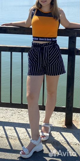 Шорты и топик