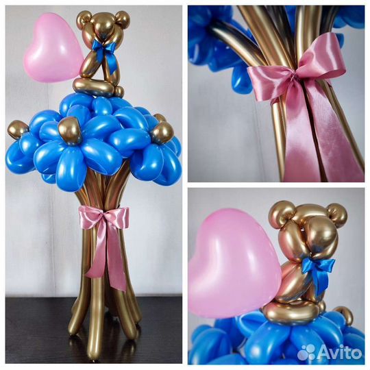 Цветы из шаров