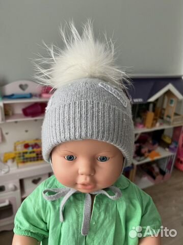 Шапка зимняя для девочки