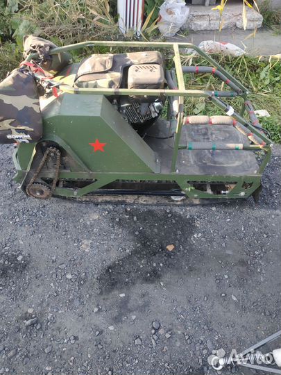 Мотобуксировщик мотособака 15 л с бу