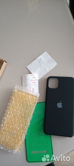 Чехол на iPhone 11 pro max (стекло) бесплатно