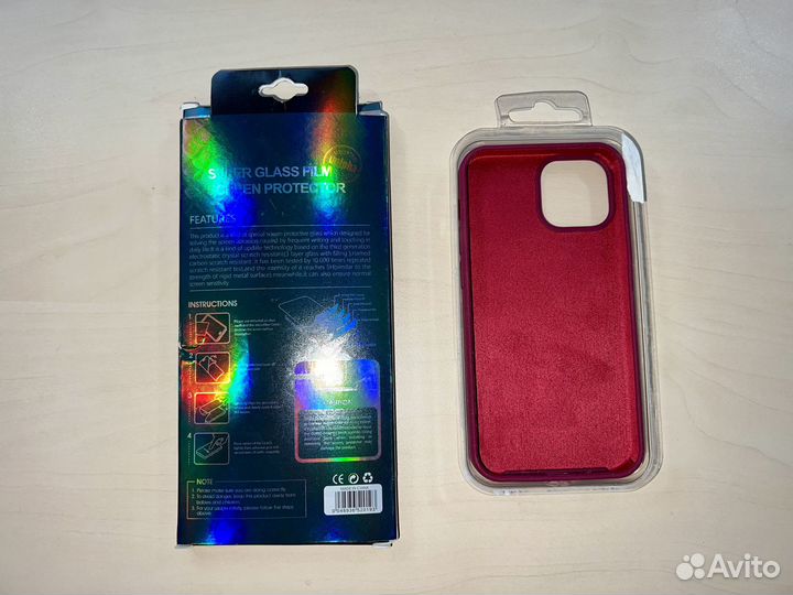 Чехол и стекло iPhone 13 Mini