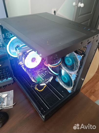 Игровой пк 14 ядер, DDR4 16gb,RX580 8Гб, SSD+HDD