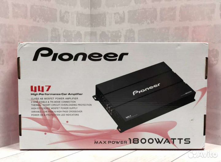 Усилитель pioneer 1800W