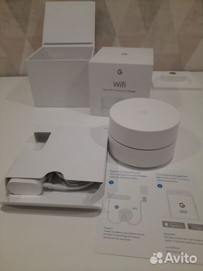 Wi-Fi mesh система от Google (Model No.NLS-1304-25