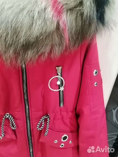 Парка для девочки 140