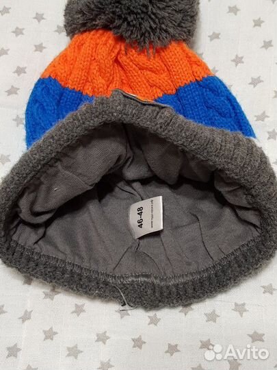 Детская вязаная шапочка