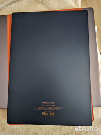 Электронная книга onyx boox note 4 синий