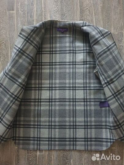Ralph Lauren Purple оригинал мужская куртка замша