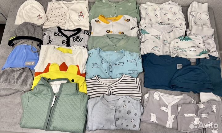 Одежда пакетом для новорожденных