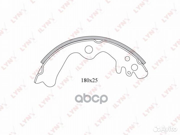 Колодки тормозные nissan micra 98- задн. BS5701