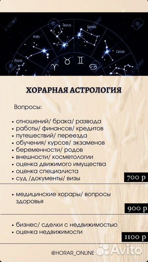 Хорарная астрология