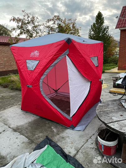 Палатка зимняя Куб Expert Patriot