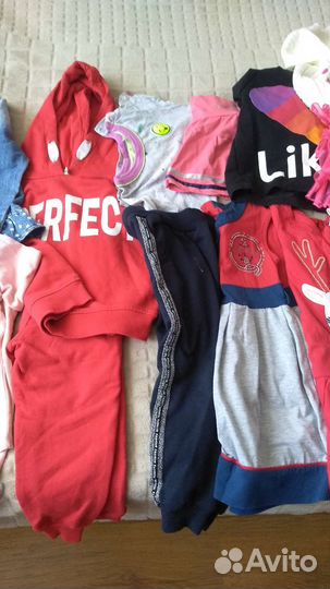 Пакет вещей на девочку 98-104, на 3-4 года
