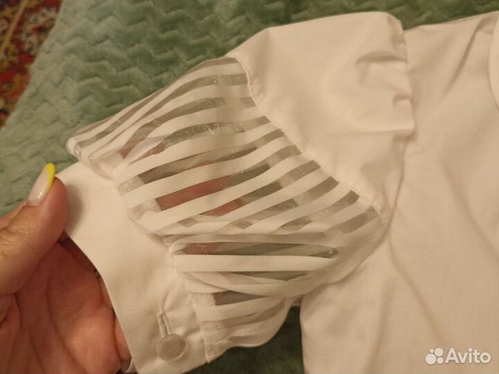 Школьная блузка 128