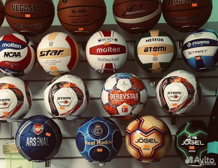 Новые футбольные мячи