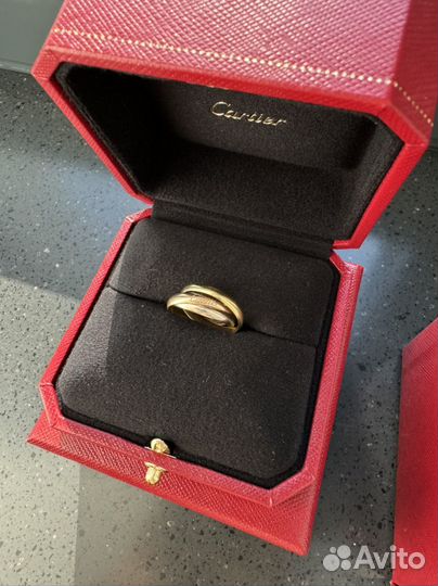 Кольцо Cartier Trinity женское оригинал