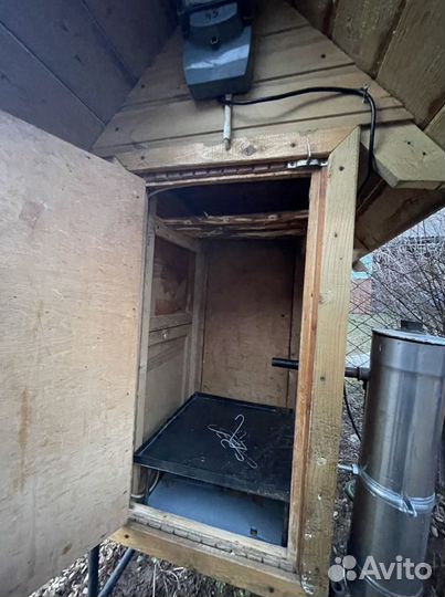 Коптилка горячего и хододного копчения