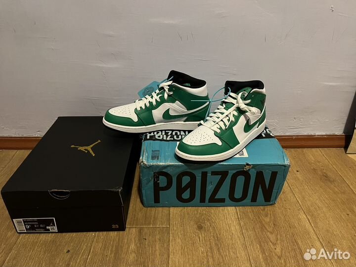 Jordan 1 mid celtics deals