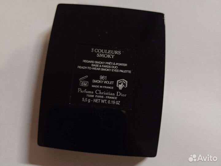 Тени dior