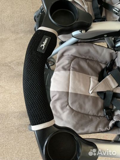 Коляска - трость jetem для двойняшек