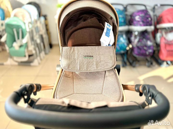 Коляска трансформер 3 в 1 Luxmom 601A