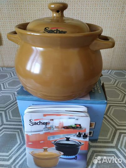 Кастрюля керамическая