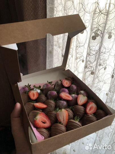 Клубника в шоколаде