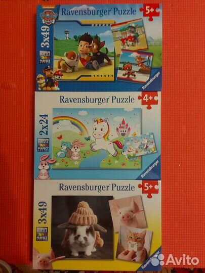 Пазлы ravensburger детские