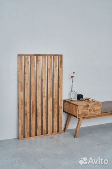 Вешалка настенная деревянная City в прихожую